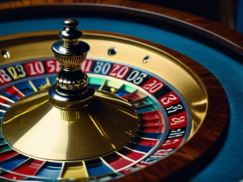 3D Roulette on the AllPanel deck &mdash; a roulette wheel spinning with the ball in motion